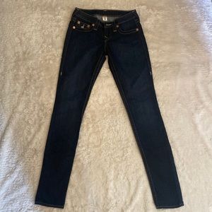 True Religion Skinny Blue Jean Size 26